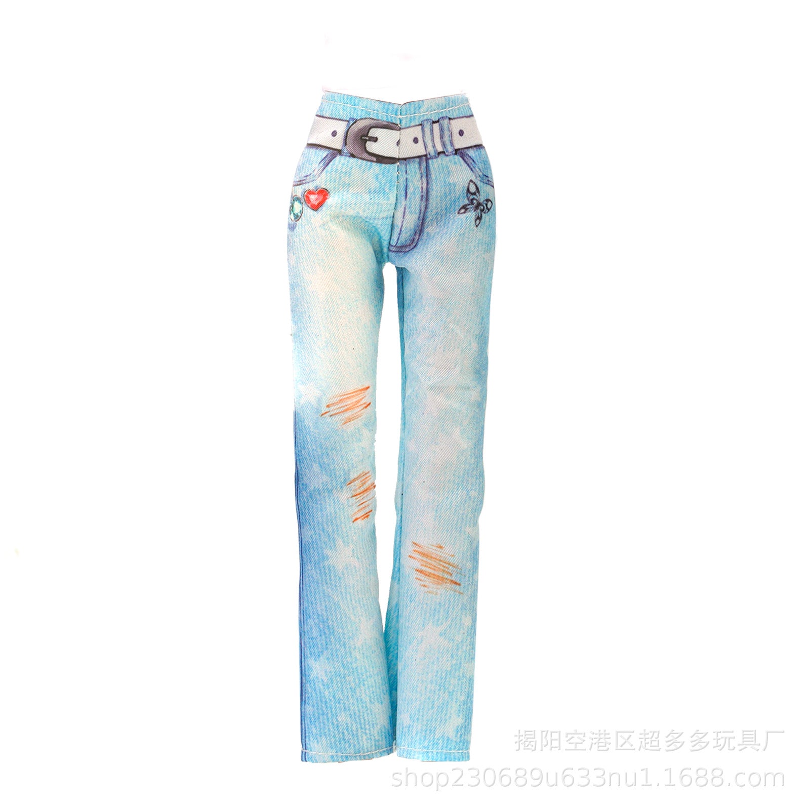 Wholesale Fresh Style Mini Design 11 Inch Autumn Clothes Single Piece Doll Clothes Fashionable for Teenagers